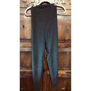 A:Glow Core Fully Belly Panel Maternity Leggings Small Dark Gray